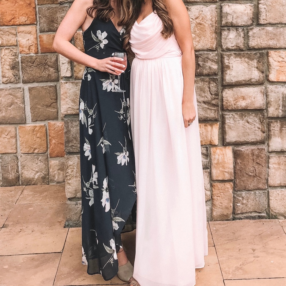 Light pink formal dress